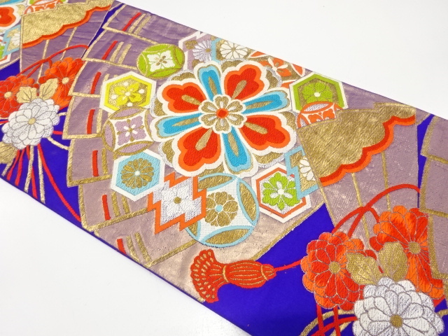 Japanese Kimono / Antique / Fukuro Obi Silk